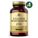 Solgar Calcium Magnesium Plus Zinc 4x100 Tablet