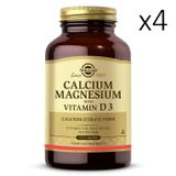 Solgar Calcium Magnesium with Vitamin D3 4x150 Tablet