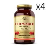 Solgar Chewable Vitamin C 500 mg 4x90 Tablet