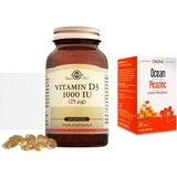 Solgar D3 Vitamin 100 Softjel Kapsül+Çinko Içeren Pıcozıng 30 Kapsül