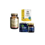 Solgar D3 Vitamini 100 Kapsül+Ocean D3 Vitamini 1000 Iu Damla 50 Ml+Nutraxin D3 Vitamini 120 Tablet