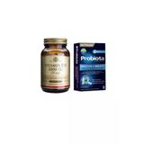 Solgar D3 Vitamini 1000 Iu 100 Kapsül + Nutraxin Advanced Probiota (Özel Probiyotik Desteği) 60 Tablet