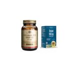 Solgar D3 Vitamini 1000 Iu 100 Kapsül + Ocean 500mg Balık Yağı 60 Kapsül Limon Aromalı