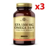 Solgar EFA 1300 mg Omega 3-6-9 3x60 Kapsül