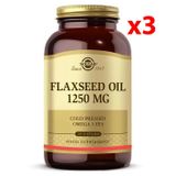 Solgar Flaxseed Oil 1250 mg 3x100 Kapsül