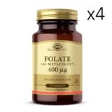 Solgar Folate Metafolin 400 mcg 4x50 Tablet