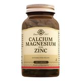 Solgar Kalsiyum Magnezyum Plus Çinko 100 Tablet Vegan İçerikli Gıda Takviyesi
