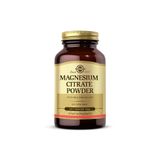 Solgar Magnesium Citrate Powder, Magnezyum Sitrat Tozu, Kas Fonksiyonu ve Elektrolit Dengesi Desteği, Toz Form, 108g, Vegan