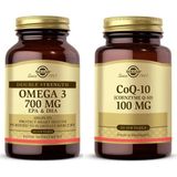 Solgar Omega 3 700 mg 60 Kapsül Balık Yağı + Coenzyme Q-10 100 mg 60 Kapsül
