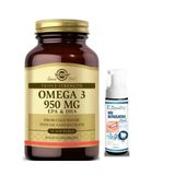 Solgar Omega 3 950 mg 50 Yumuşak Jelatinli Kapsül - Diş Beyazlatıcı Köpük Hediye