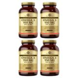 Solgar Omega-3 950 mg EPA DHA 100 Softjel 4 Adet