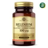 Solgar Selenium 100 mcg 10x100 Tablet