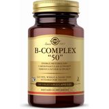 Solgar Vitamin B-Complex '50' 100 Kapsül Enerji Metabolizması Destekleyici Vegan İçerik - --