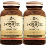 Solgar Vitamin B Complex 50 Mg 100 Kapsül Vegan Dostu Yüksek Potansiyel Besin Takviyesi - Aromasız