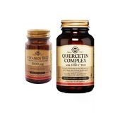 Solgar Vitamin B12 1000 Mcg 100 Kapsül Quercetin Complex 50 Kapsül