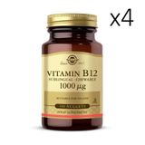 Solgar Vitamin B12 1000 mcg 4x100 Kapsül
