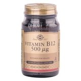 Solgar Vitamin B12 500 Mg 50 Kapsül Vegan İçerikli Besin Takviyesi - --