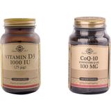 Solgar Vitamin D3 1000 IU 100 Kapsül + Coenzyme Q-10 100 mg 60 Kapsül