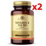 Solgar Vitamin E 200 IU 2x50 Kapsül