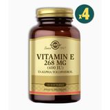 Solgar Vitamin E 400 IU 4x50 Kapsül
