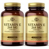 Solgar Vitamin E 400 IU 50 Kapsül 2 Adet Yetişkinler İçin Sade Besin Takviyesi