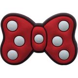 Soli Shop Solishop Crocs Terlik Süsü Jibbitz Girls Kırmızı Fiyonk 998