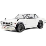 Solido 1:18 1970 Nissan Skyline C10 Hakosuka Pearl White Diecast Metal Minyatür Model Araba - Beyaz - Standart