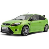 Solido 1:18 2009 Ford Focus Rs Mk2 Diecast Yeşil Metal Minyatür Model Araba - Standart
