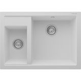 Solido Onıx 2b 765 Granit Eviye (Super White) - Beyaz