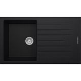 Solido Opal UM-86 Metallic Black Granit Eviye