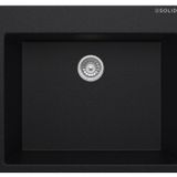 Solido Rodonit FN-60 Metallic Black Granit Eviye