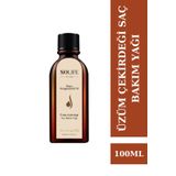 SOLIFE Üzüm Çekirdeği Saç Bakım Yağı 100 ml Saç Uzatma Etkili