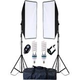 Soligor Softbox 50x70 cm Stüdyo Çekimleri İçin Sürekli Işık Seti