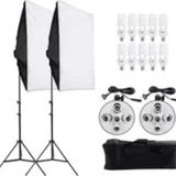 Soligor Youtube Kit 50X70 5 Duylu Softbox Sürekli Işık 200Cm 2 Li Set