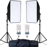 Soligor Youtube Video Ve Fotoğraf 2Li Softbox Seti Lambalı Set