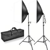 Soligor Youtube Video Ve Fotoğraf 2Li Softbox Seti Sürekli Işık