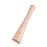 Soligt 30,48 cm Mason Kavanozları Sebze Fermantasyonu için Sauerkraut Pounder - Tek Parça Katı Ahşap