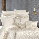 Solinas Collection Masal Krem 19 Parça Çeyizlik Çift Kişilik Yatak Örtüsü ve Nevresim Takımı - 270 x 260 cm