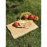 Solingen Ebruli Pembe Tırtıklı Meyve Bıçağı – 18,5 Cm, Paslanmaz Alman Çeliği, Ergonomik Sap (Tekli)