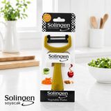 Solingen Sebze Soyacağı Paslanmaz Çelik Keskin Bıçaklı Patates Meyve Havuç Salatalık Soyacağı Ergonomik Soyacak Sariva Home - Gold