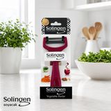 Solingen Sebze Soyacağı Paslanmaz Çelik Keskin Bıçaklı Patates Meyve Havuç Salatalık Soyacağı Ergonomik Soyacak Sariva Home - Mürdüm