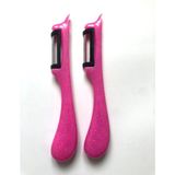Solingen Yan Simli Soyacak 2 Adet - Pembe