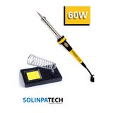 SolinpaTech 60w Profesyonel Yüksek Sıcaklığa Dayanıklı Resistörlü Kalem Havya Ve Standı