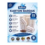 SOLINSO ��Karton Bardak 25 Adet 6,5 Oz