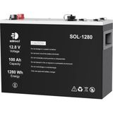 Solinved 12,8V 100AH Lityum Akü - SOL-1280
