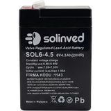 Solinved 6V 4.5AH Kuru Tip Akü Uzun Ömürlü ve Güvenilir Enerji Sağlayan Bakım Gerektirmeyen Yapı