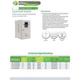 Solinved - İnges 5.5 Hp - 4 Kw Monofaze 1X220 Solar Pompa Sürücü - 220 Volt Güneş Enerji İnverter