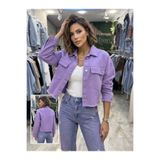 SOLİS MODA Kadın püsküllü gabardin ceket