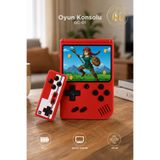 Solistech 400 OYUNLU NOSTANJİ MİNİ RETRO KIRMIZI ATARİ ÇİFT KOL