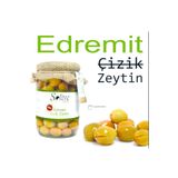 solive DUBLE EDREMİT ÇİZİK YEŞİL ZEYTİN